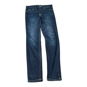 Athleta‎ Dark Wash Skinny Jeans – Size 6 – Stretch Mid Rise Classic Denim